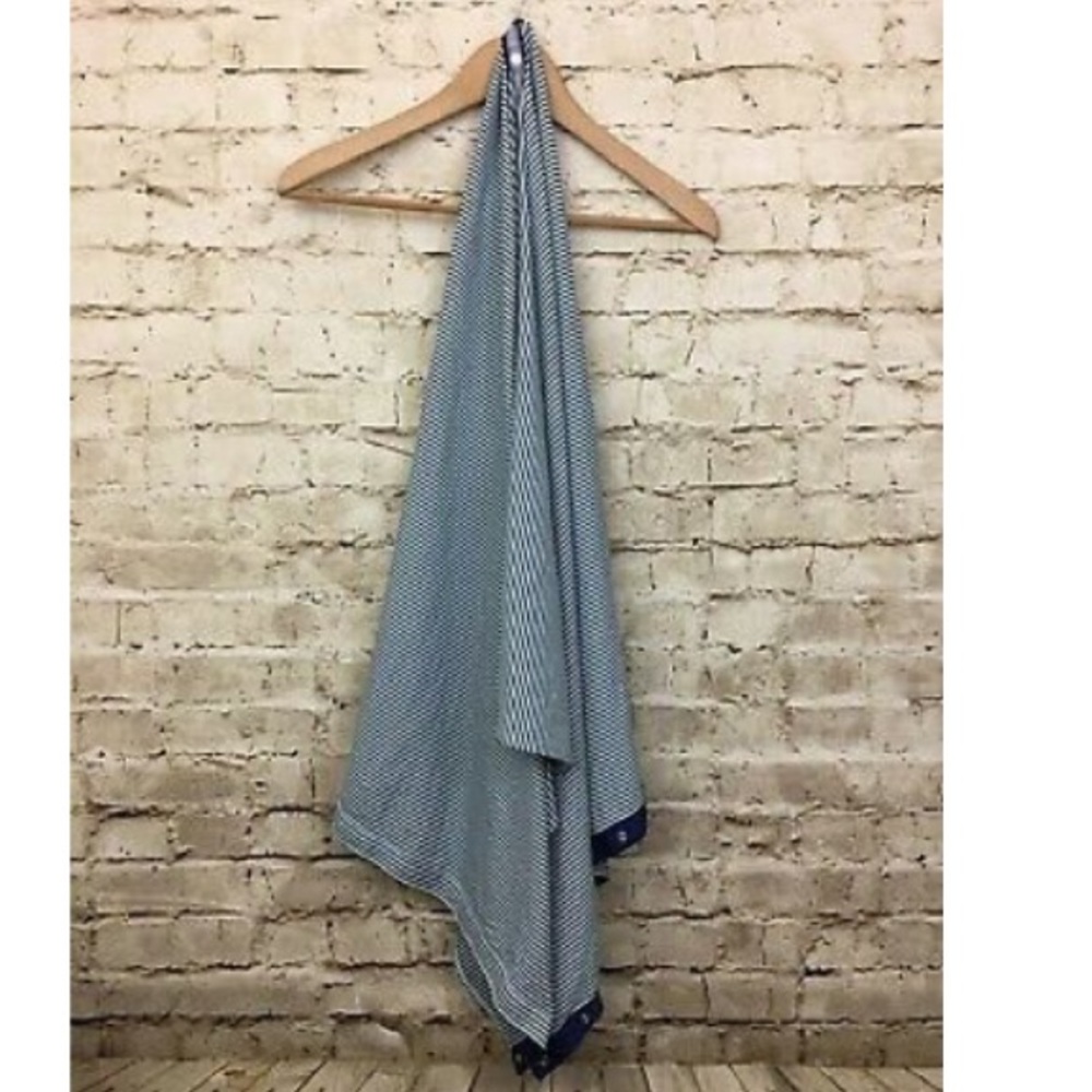 Lululemon Scarf Wrap Tonka Stripe Blue